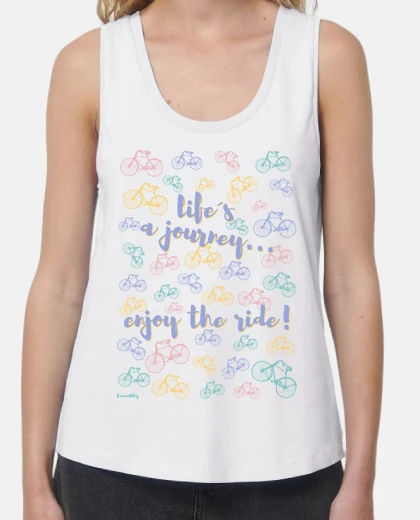 Camiseta life´s a journey... enjoy the ride!