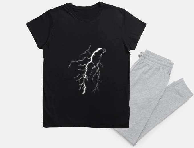 Pyjama lightning, violent storm, violent thunderstorms, night
