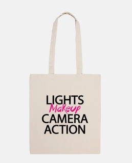 Lights, makeup, camera, action