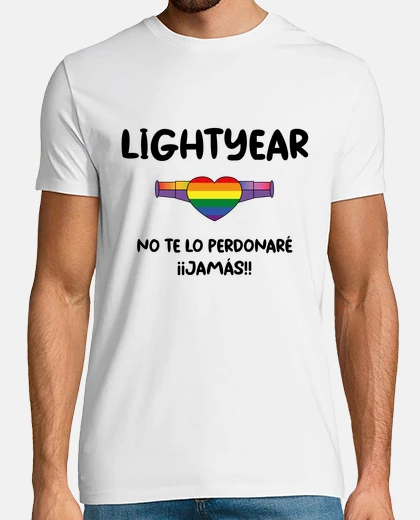 Playera Lightyear, no te lo perdonaré jamás.