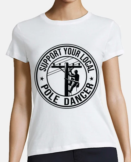 Tee-shirt lignard technicien d entretien lignes humour 