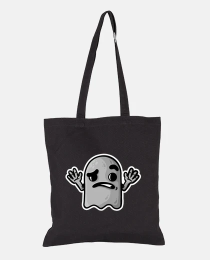 Sac ligne blanche grise fantôme confuse