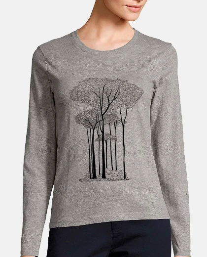 Tee-shirt lignes d39arbres de la jungle