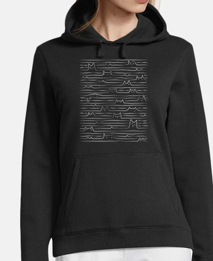 Sweat lignes et chats