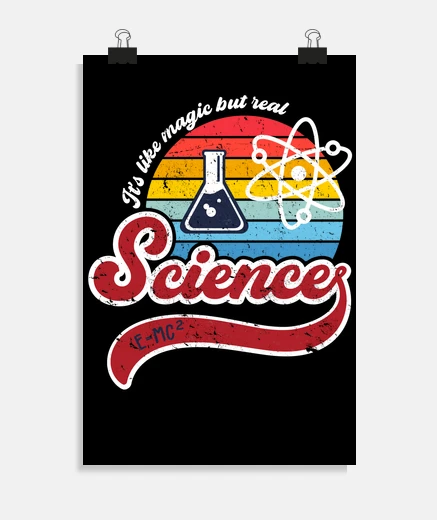 Poster like magic but real