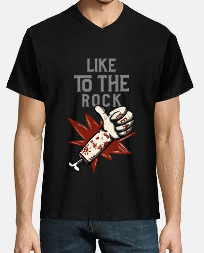 Camiseta Like to the rock