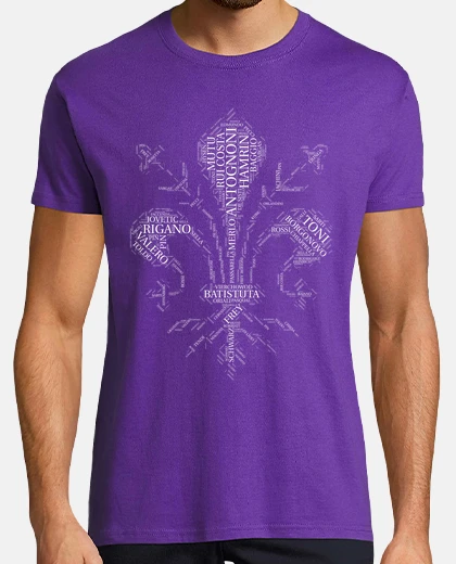Camiseta lily crea nombres de los jugadores de florencia