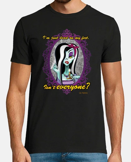 T-shirt lily dark lady