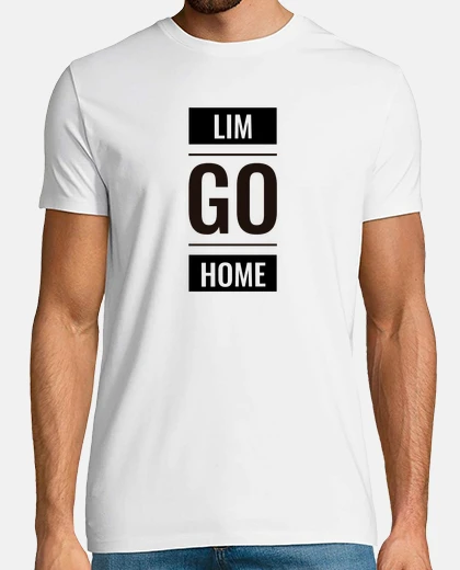 Tee-shirt lim rentrer à la maison