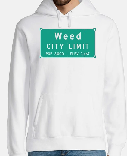 Sudadera límite de la ciudad de malezas