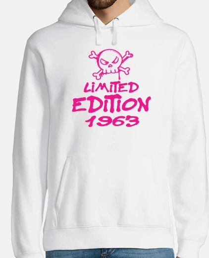Hoodie Limited Edition 1963 Birthday 1963 Born
