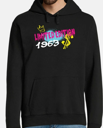 Hoodie Limited Edition 1963 Birthday 1963 Born