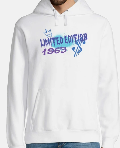 Hoodie Limited Edition 1963 Birthday 1963 Born