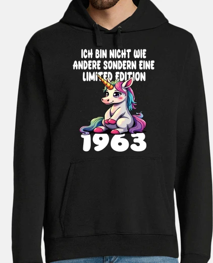 Hoodie Limited Edition 1963 Birthday 1963 Born