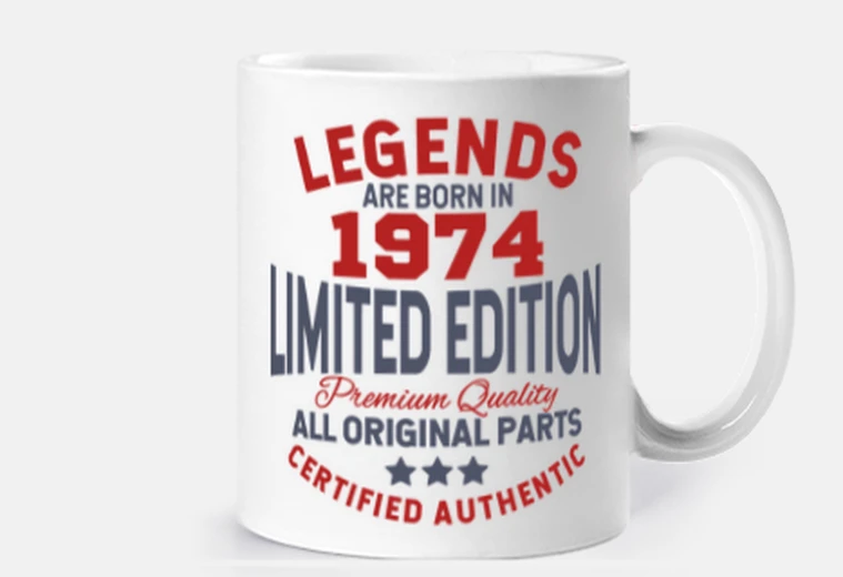 Cup limited edition 1974