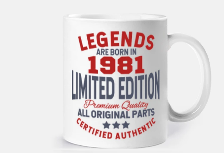 Cup limited edition 1981