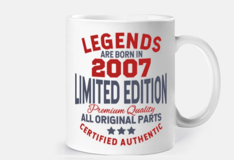 Cup limited edition 2007