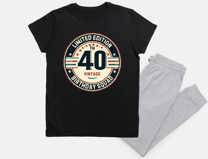 Pyjama Limited Edition 40th Birthday Vintage