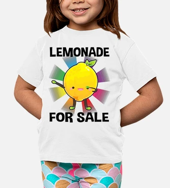 Camiseta ninos limonada en venta jefe del. laTostadora
