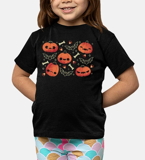 Ropa lindas calabazas sonrientes de hallowee