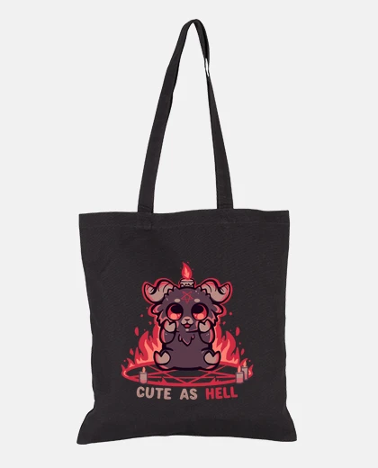 Bolsa lindo como el infierno - bolso de mano