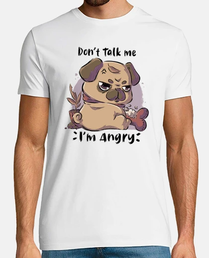 Camiseta lindo enojado
