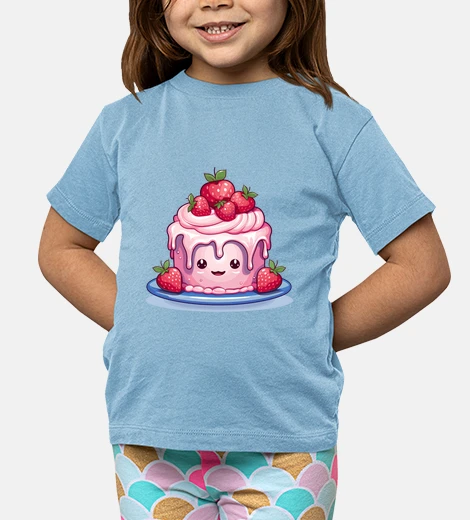 Ropa lindo pastel rosa kawaii con fresas