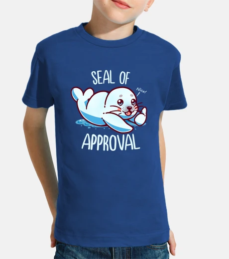 Ropa lindo sello de aprobación - camisa de niños