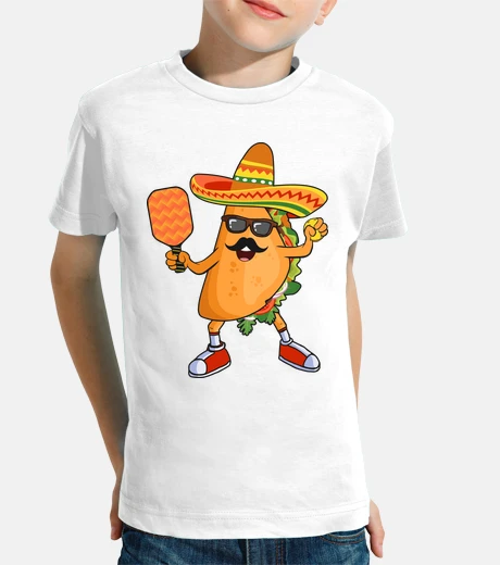 Ropa lindo taco gracioso jugador de pickleba