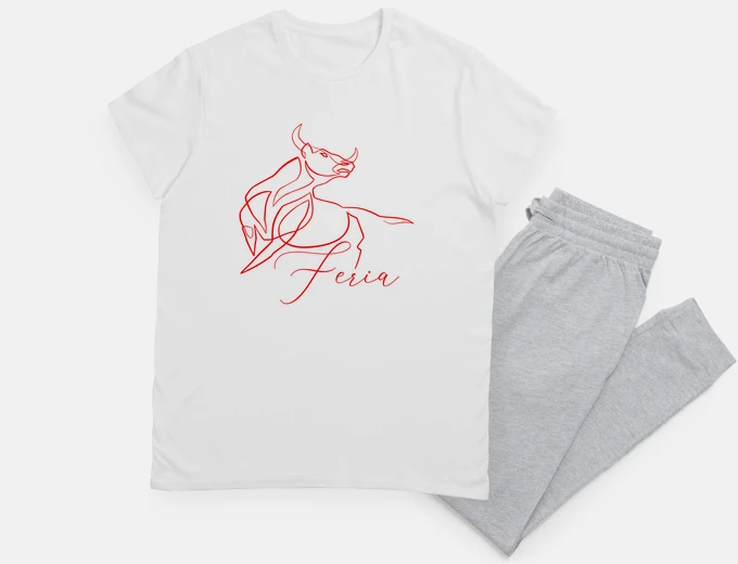 Pyjama line art