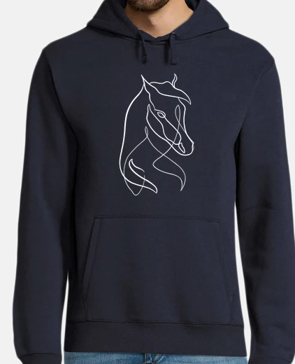 Sudadera line art horse