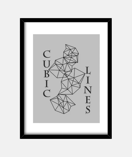 Quadro line cubica