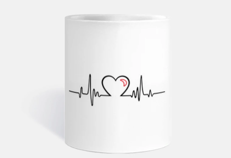 Taza LINEA DE VIDA LOVE