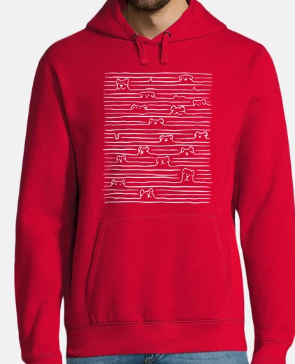 Sudadera Lineas y Perros
