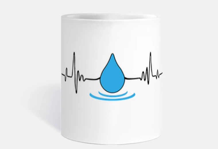 Taza LINIA DE VIDA AGUA TAZA