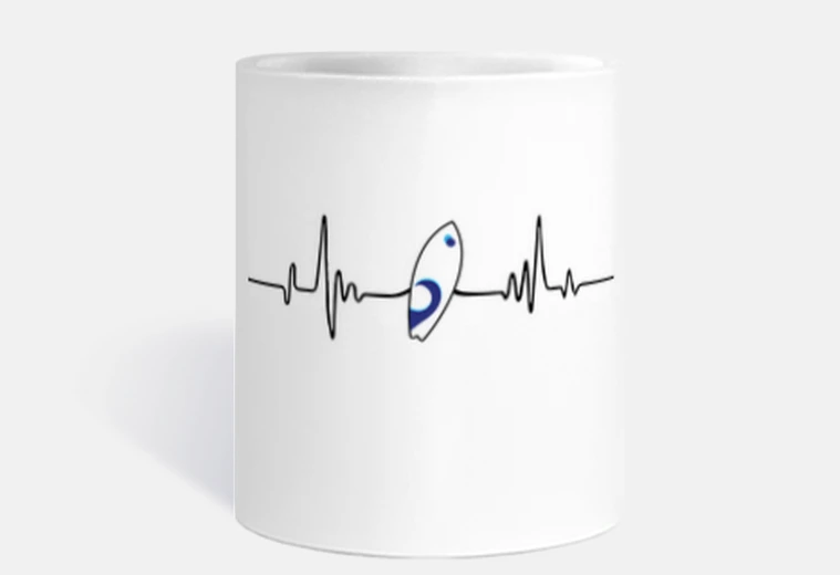 Taza LINIA DE VIDA SURF TAZA
