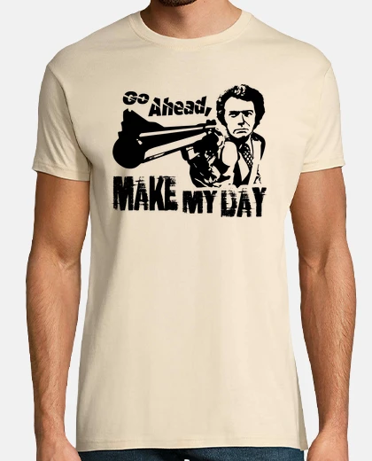 Tee-shirt L'Inspecteur Harry - Go Ahead, Make My Day