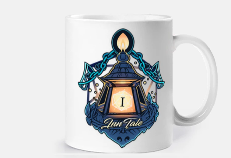 Taza linterna d20