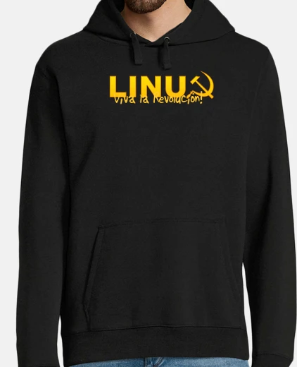 Sudadera Linux viva la Revolución!