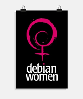 linux debian women