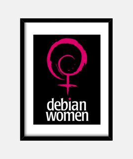 linux debian women