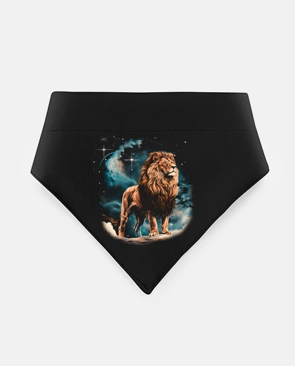 Mascotas lion majestic moonlight stars