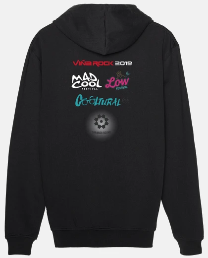 Sudadera Lista Conciertos 2019