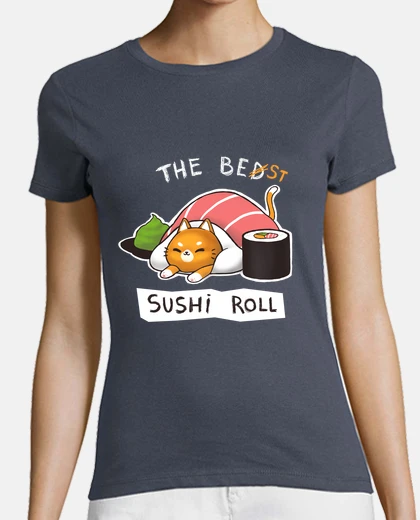 Tee-shirt lit de sushi