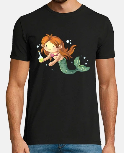 T-shirt little mermaid mermaid con pozione