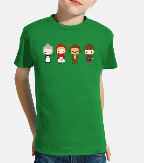 Kids Little Red Riding Hood characters