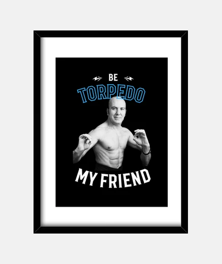 Framed little torpedo from the road bruce lee