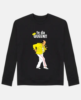 Freddie mercury 2025 yellow sweatshirt