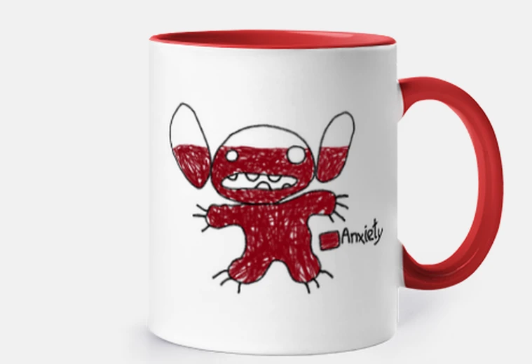 Tazza livelli di ansia all e high