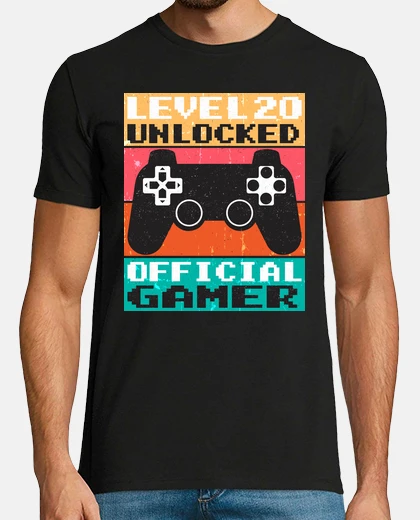 T-shirt livello 20 sbloccato che giocatore of
